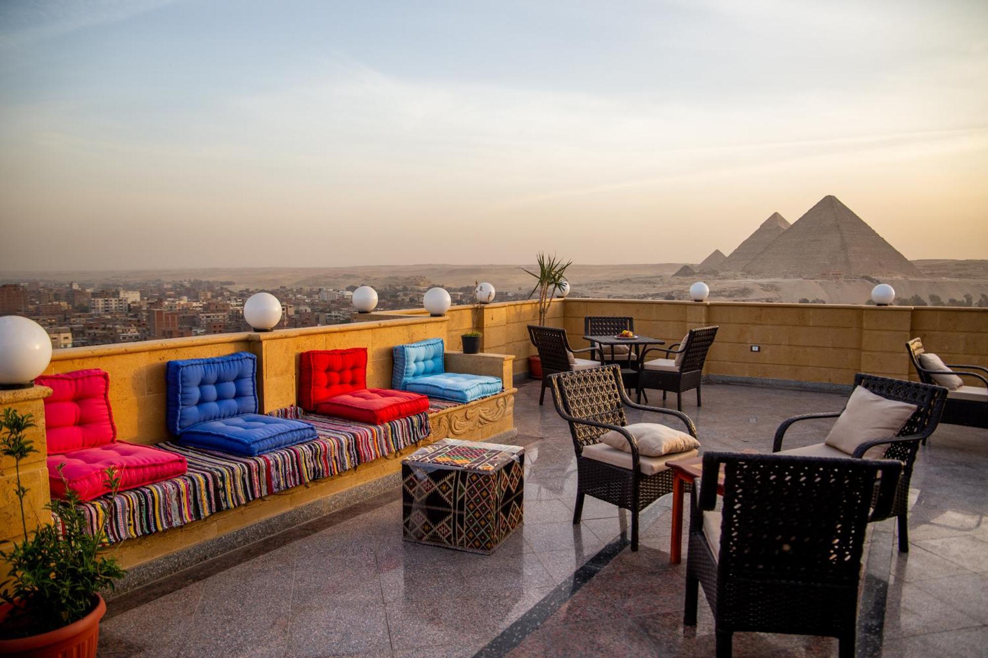Gardenia Hotel Pyramids View Nazlet el-Sîsi Exterior foto